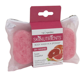 Spongeables close-up texture reveals sponge pores for effective exfoliation