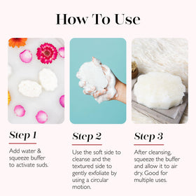 SPONGELLÉ product label showing ingredients and vegan cruelty-free claim