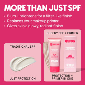 SPOOGE Cheeky lifestyle beach scene illustrating reef-safe sunscreen benefit