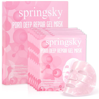SPRINGSKY front packaging showing product and benefits for hydration