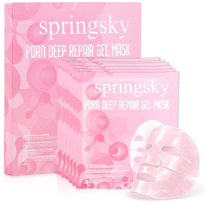 SPRINGSKY front packaging showing product and benefits for hydration