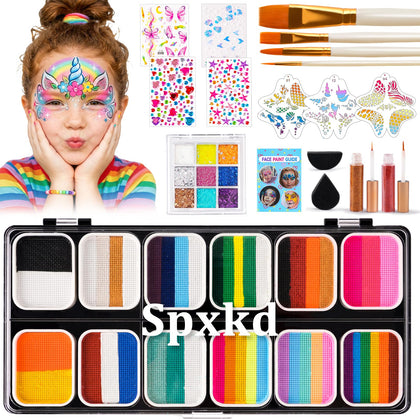 spxkd front flatlay palette showing full kit and portability