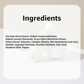 SRB label close-up showing ingredients and collagen-focused benefits