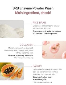 SRB powder in palm demonstrating amount to use and easy activation