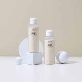 SRB product in skincare routine with towel showing everyday usability
