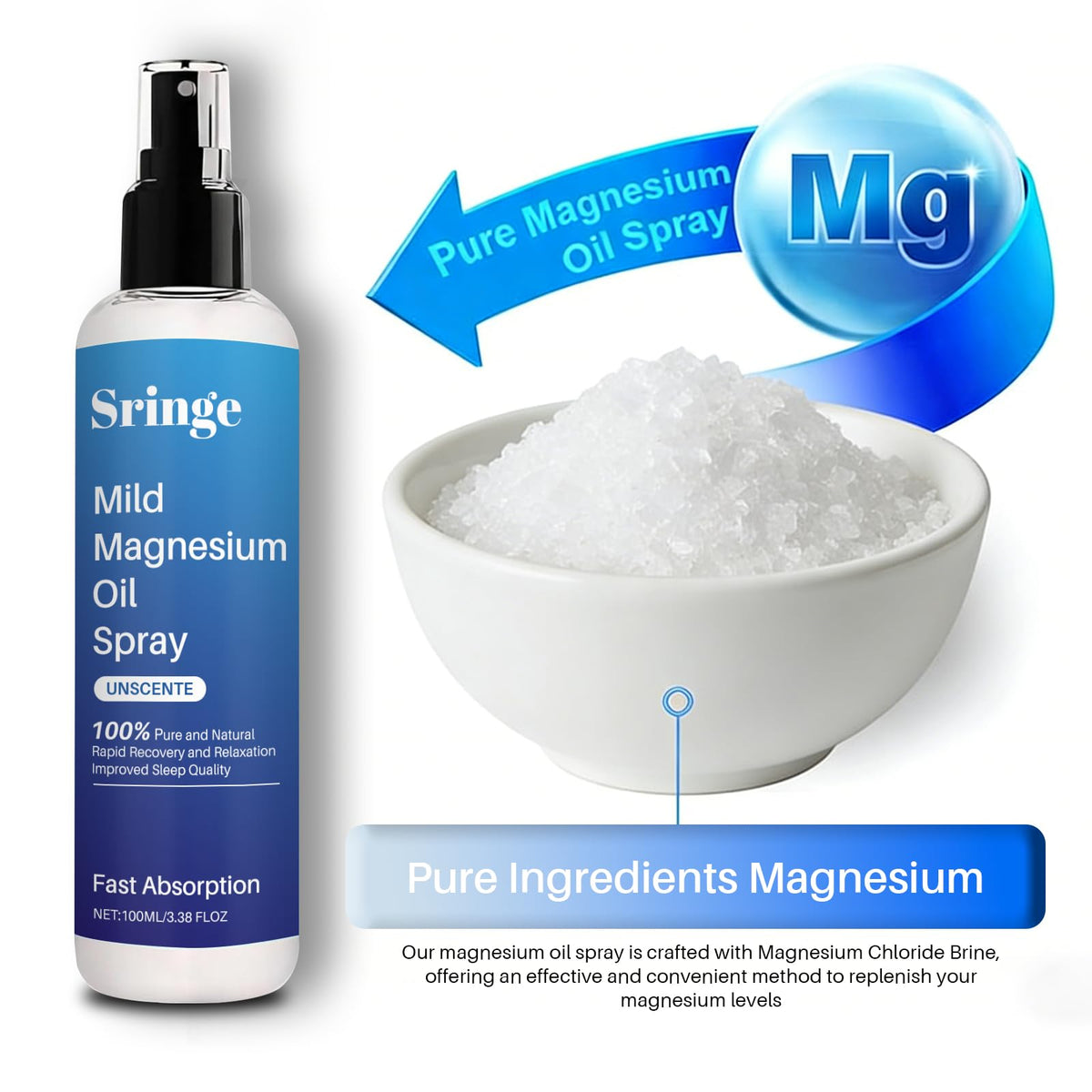 sringe mist detail over skin demonstrating quick absorption and lightweight feel