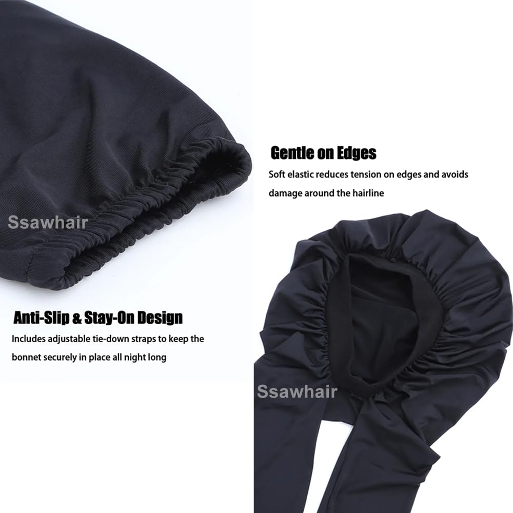 Ssawhair interior roomy cap view showing space for voluminous hairstyles