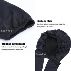 Ssawhair interior roomy cap view showing space for voluminous hairstyles
