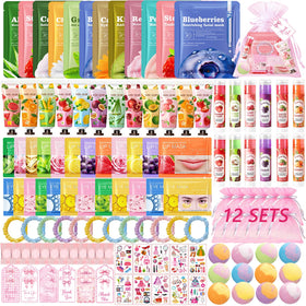 SSGP front packaging showing complete 132 piece spa party kit for easy gifting