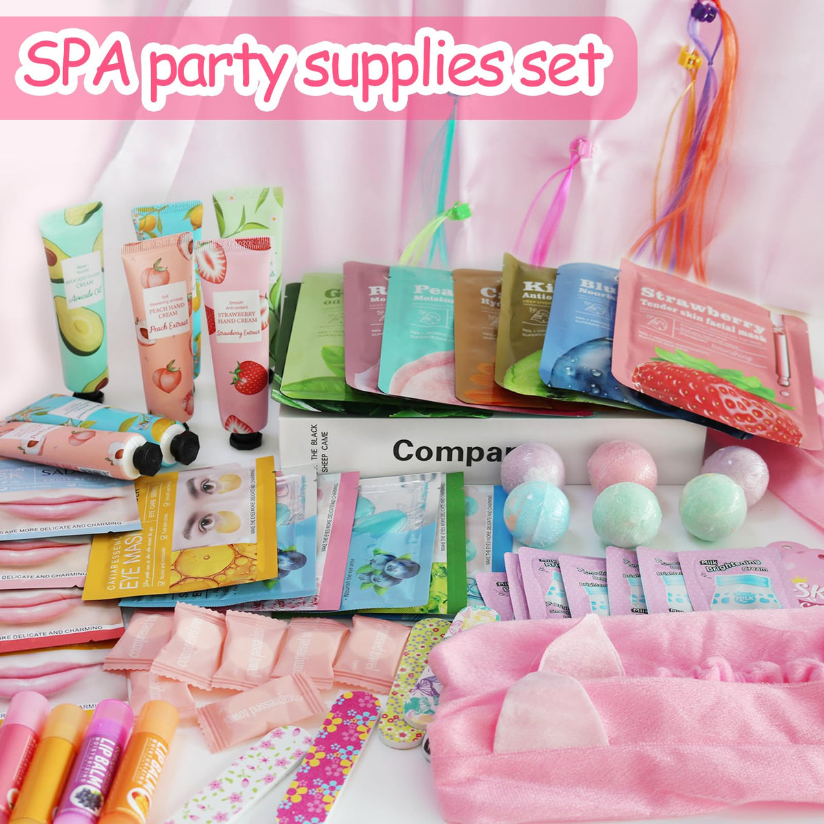 SSZS compressed towel expanding to full size for quick spa convenience