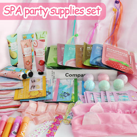 SSZS compressed towel expanding to full size for quick spa convenience