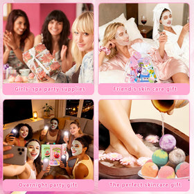 sszs organza gift bags filled with spa items for elegant gifting