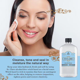 St Clare toner poured texture demonstrating lightweight hydrating feel