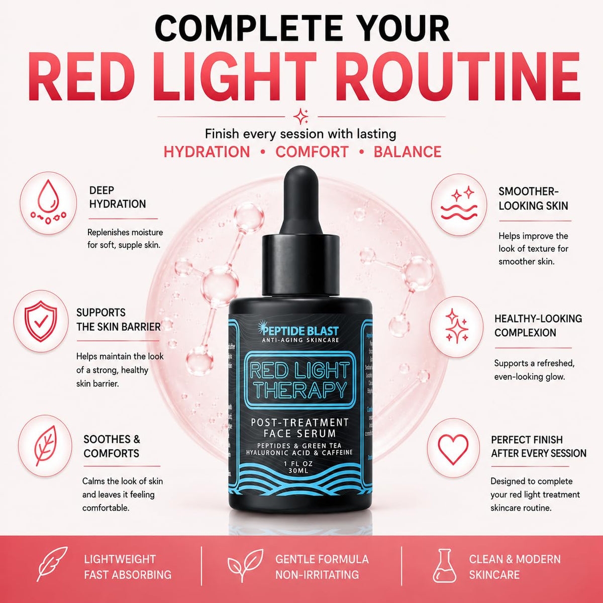 St. Croix Products dropper dispensing serum for precise post-treatment application