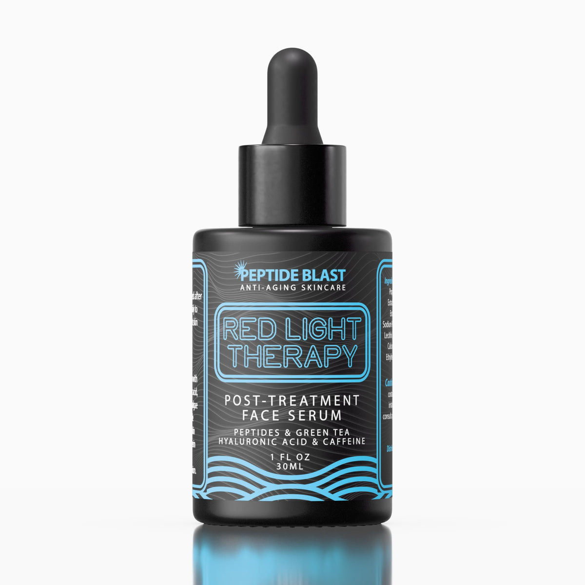 St. Croix Products front bottle view showing Peptide Blast serum benefits