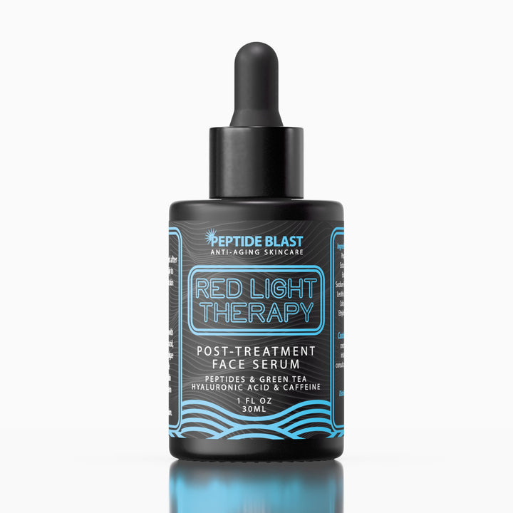 St. Croix Products front bottle view showing Peptide Blast serum benefits