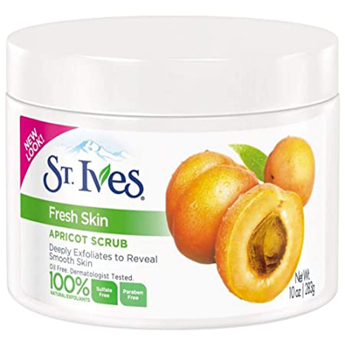 St. Ives front packaging showing two 10 oz tubes and value benefits