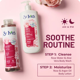 Four-pack of St. Ives bottles boxed set for long-lasting supply