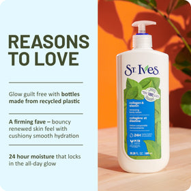 St. Ives four-pack stacked to show value and multiple location convenience benefit