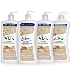 St. Ives front packaging 21 fl oz pump showing product and benefits