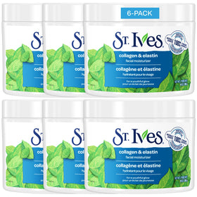 St. Ives front packaging showing six-pack jars and clear branding benefit: value
