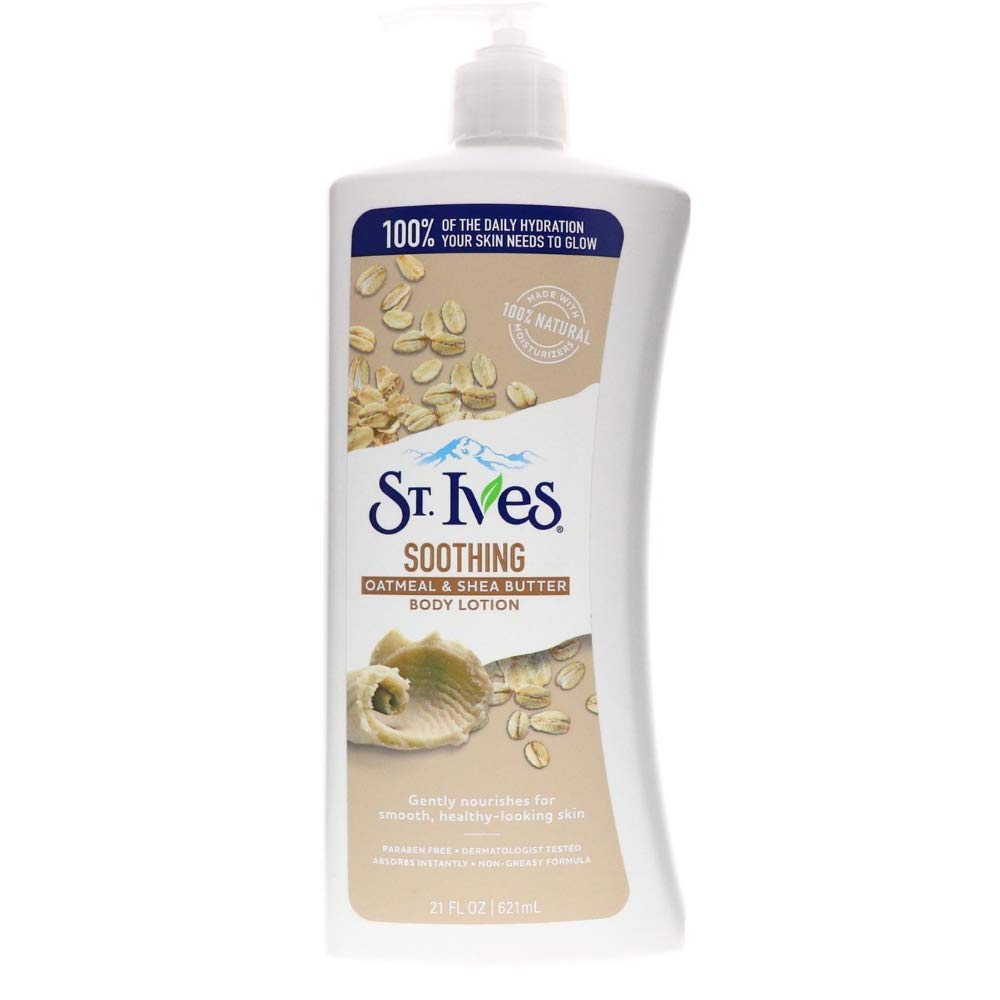 St. Ives front packaging showing label and 21 oz bottle for easy identification and value