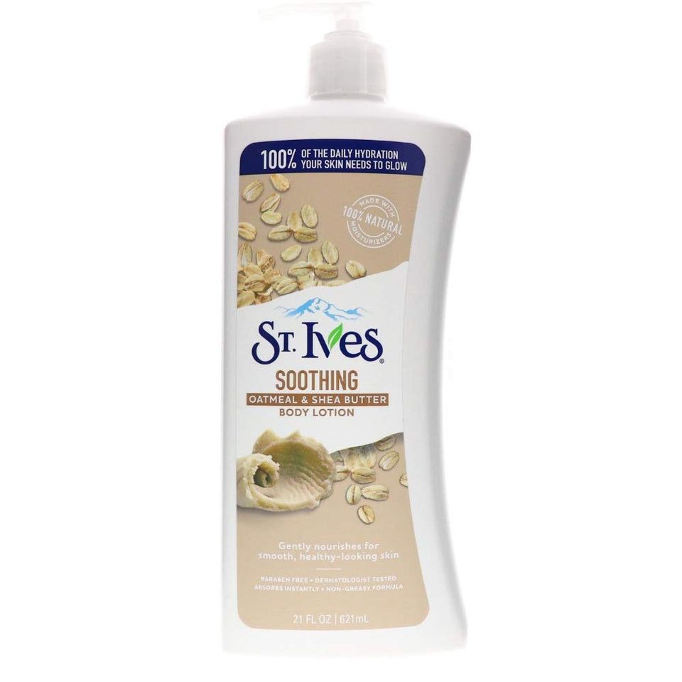 St. Ives front packaging showing label and 21 oz bottle for easy identification and value
