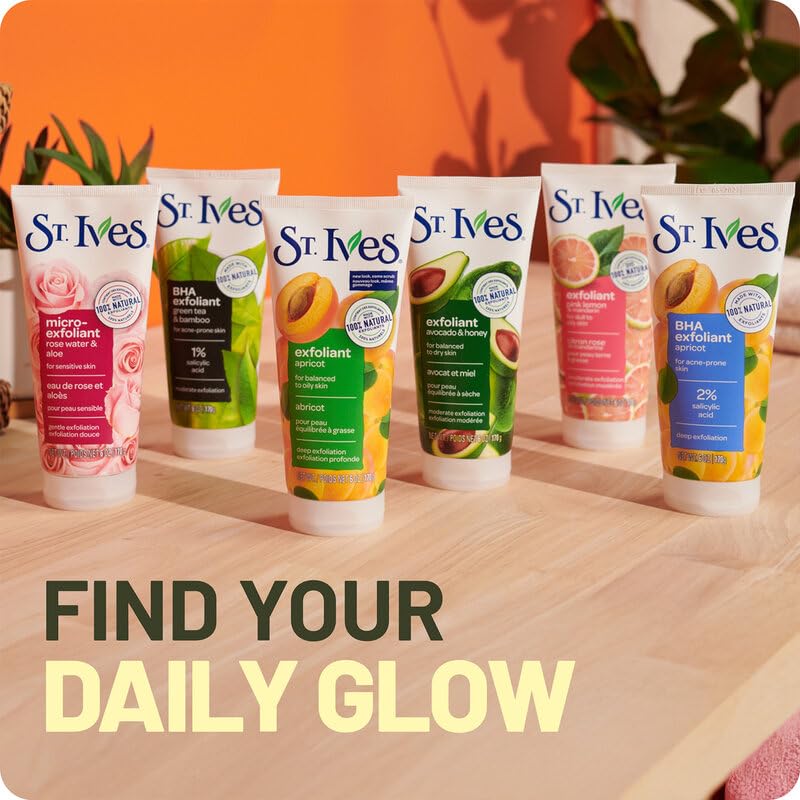 st. ives tub held in hand showing 6 oz scale and convenient size benefit