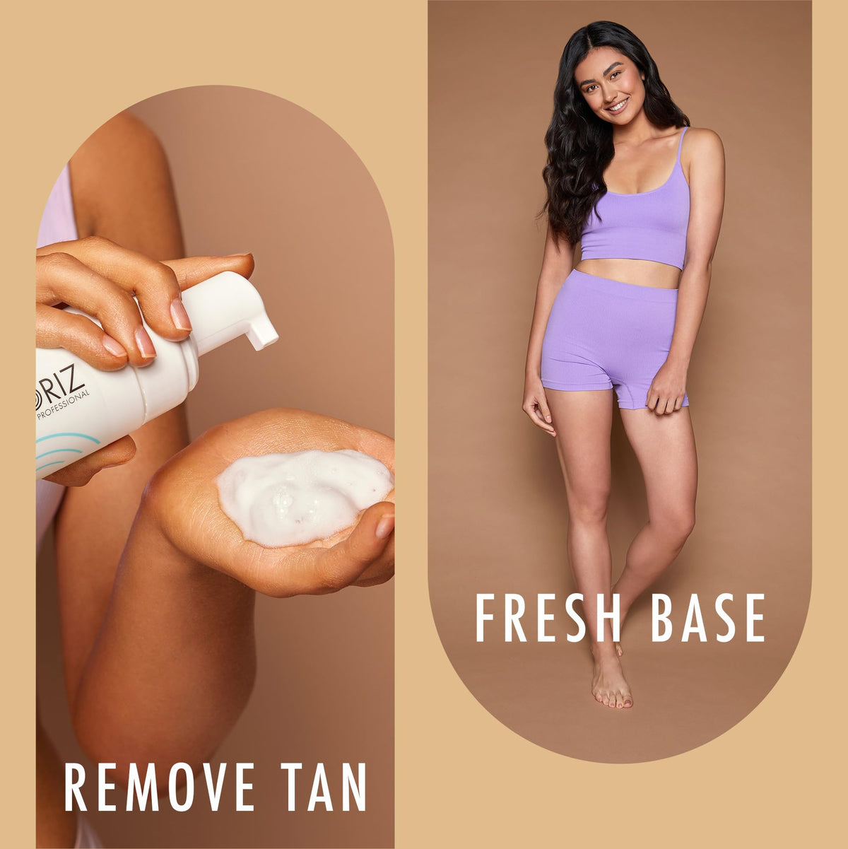 st. moriz label close-up highlighting aloe vera and vitamin E benefits