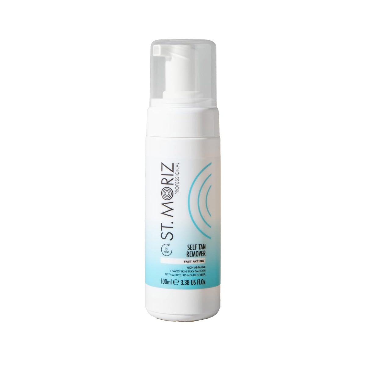 st. moriz front packaging showing remover mousse and quick results