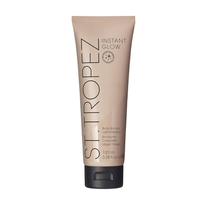 St.Tropez front packaging showing bottle and label for instant bronzer
