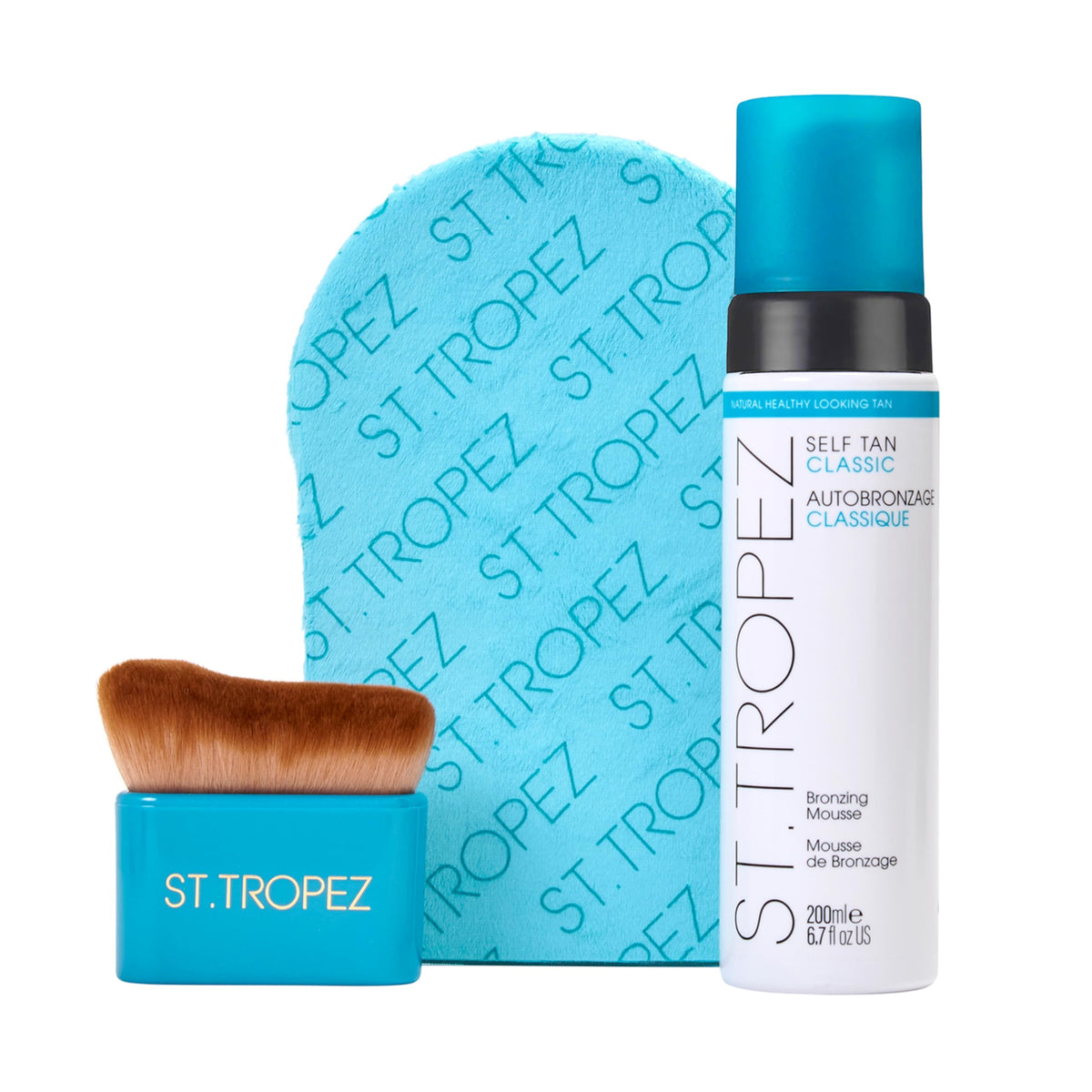 st.tropez front packaging showing kit contents and clear branding for easy recognition