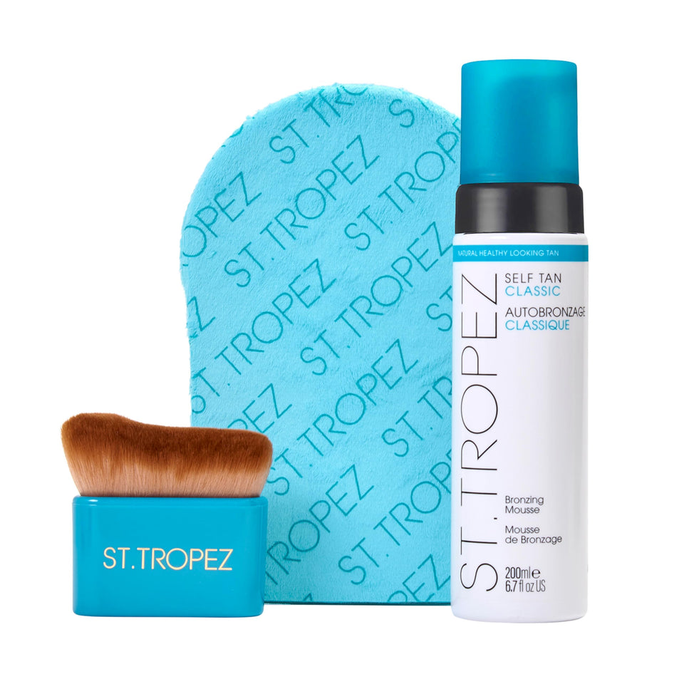 st.tropez front packaging showing kit contents and clear branding for easy recognition