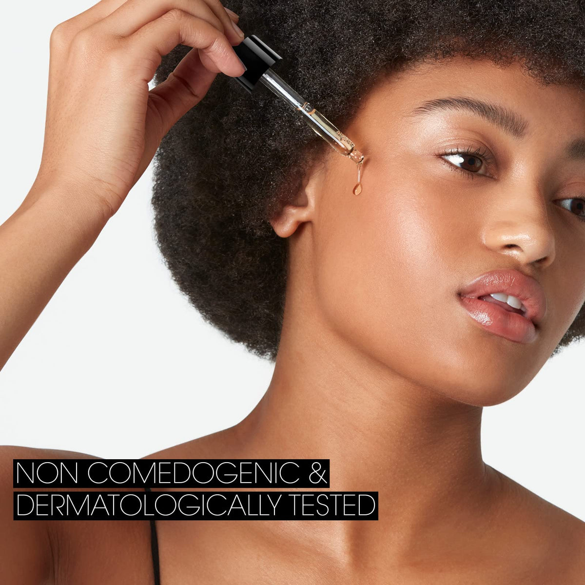 St.Tropez ingredients label with plant extracts showcasing niacinamide and hyaluronic benefits