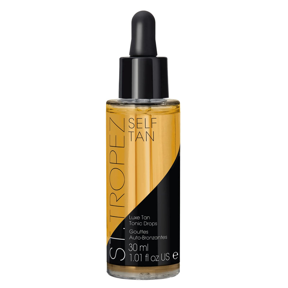 St.Tropez front packaging showing bottle and label for easy product ID and trust