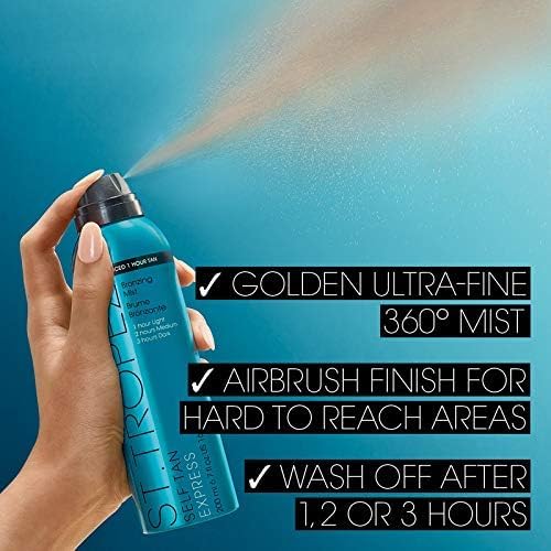 St.Tropez nozzle close-up highlighting 360° spray for even coverage