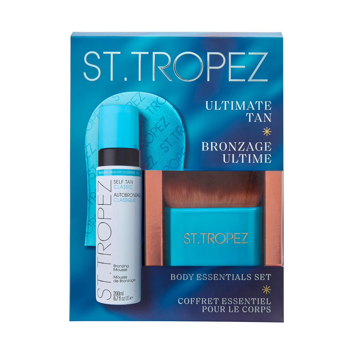 st.tropez results after application visible natural golden tan that fades evenly