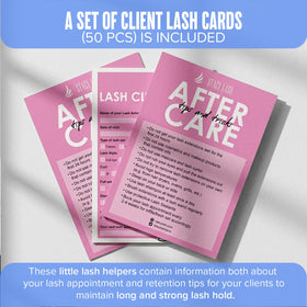 STACY LASH applied to lashes showing safe, effective cleansing benefit