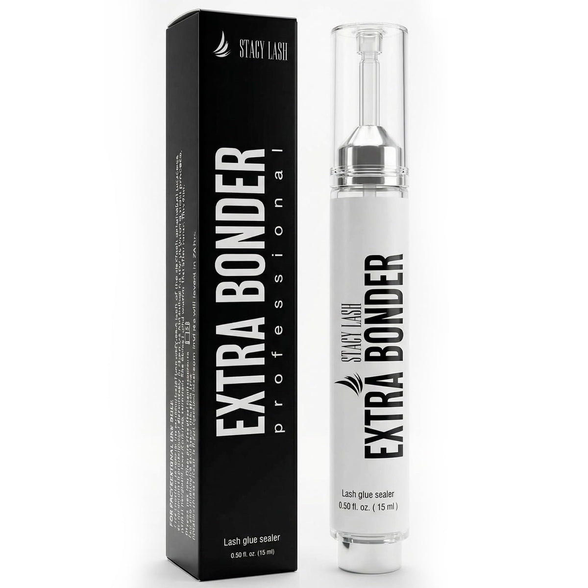 STACY LASH front packaging showing product and professional finish