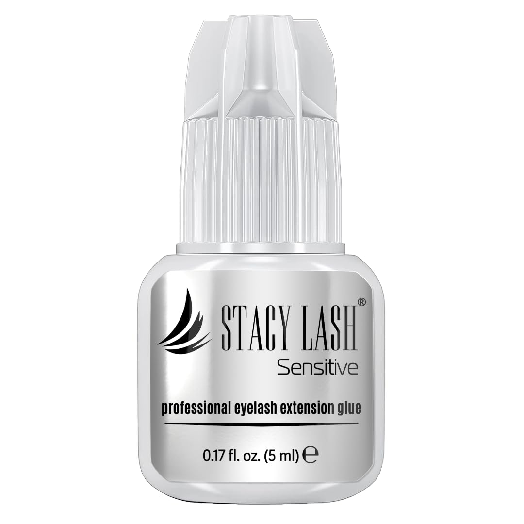 STACY LASH front packaging showing sealed 5ml vial and professional labeling benefit freshness