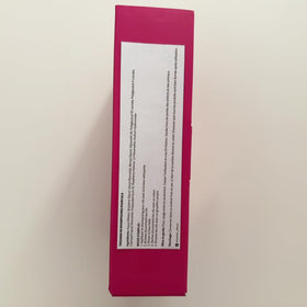 STACY LASH label and ingredients detail photo indicating product transparency and usage guidance