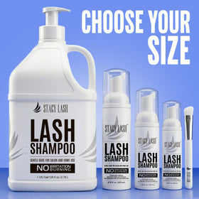 STACY LASH label ingredients close-up highlighting careful formulation for safety