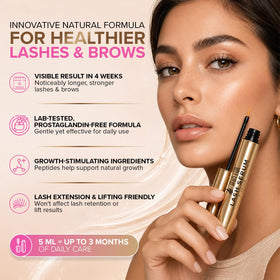 STACY LASH clear serum drop highlighting lightweight texture