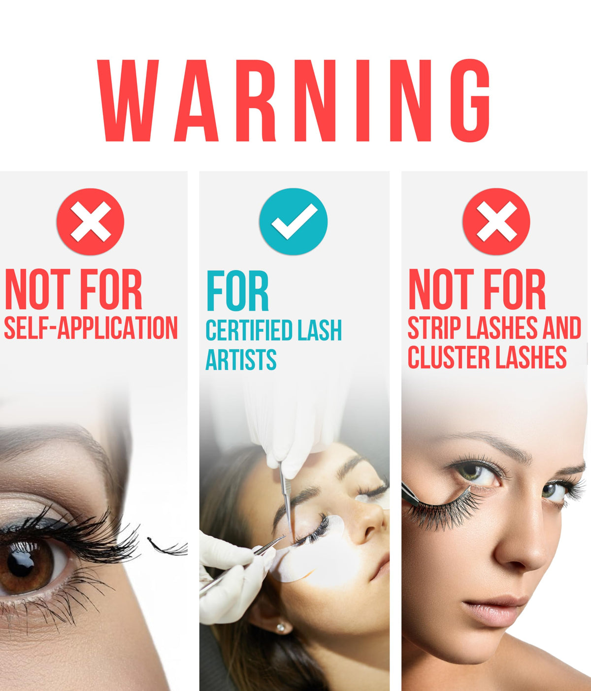 STACY LASH vial cap close-up highlighting tight seal for longer adhesive shelf life