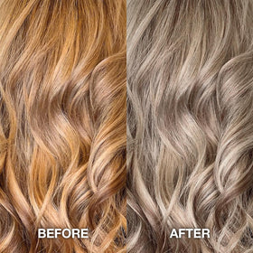 STAR CARE applied to wet hair in shower for toning treatment