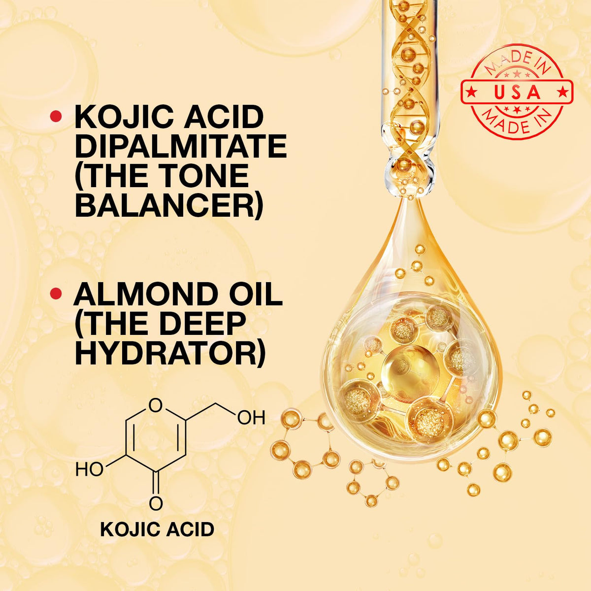 STAR CARE oil texture on hand demonstrating lightweight, fast-absorbing hydration