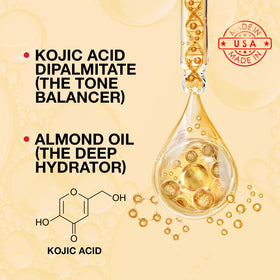 STAR CARE oil texture on hand demonstrating lightweight, fast-absorbing hydration