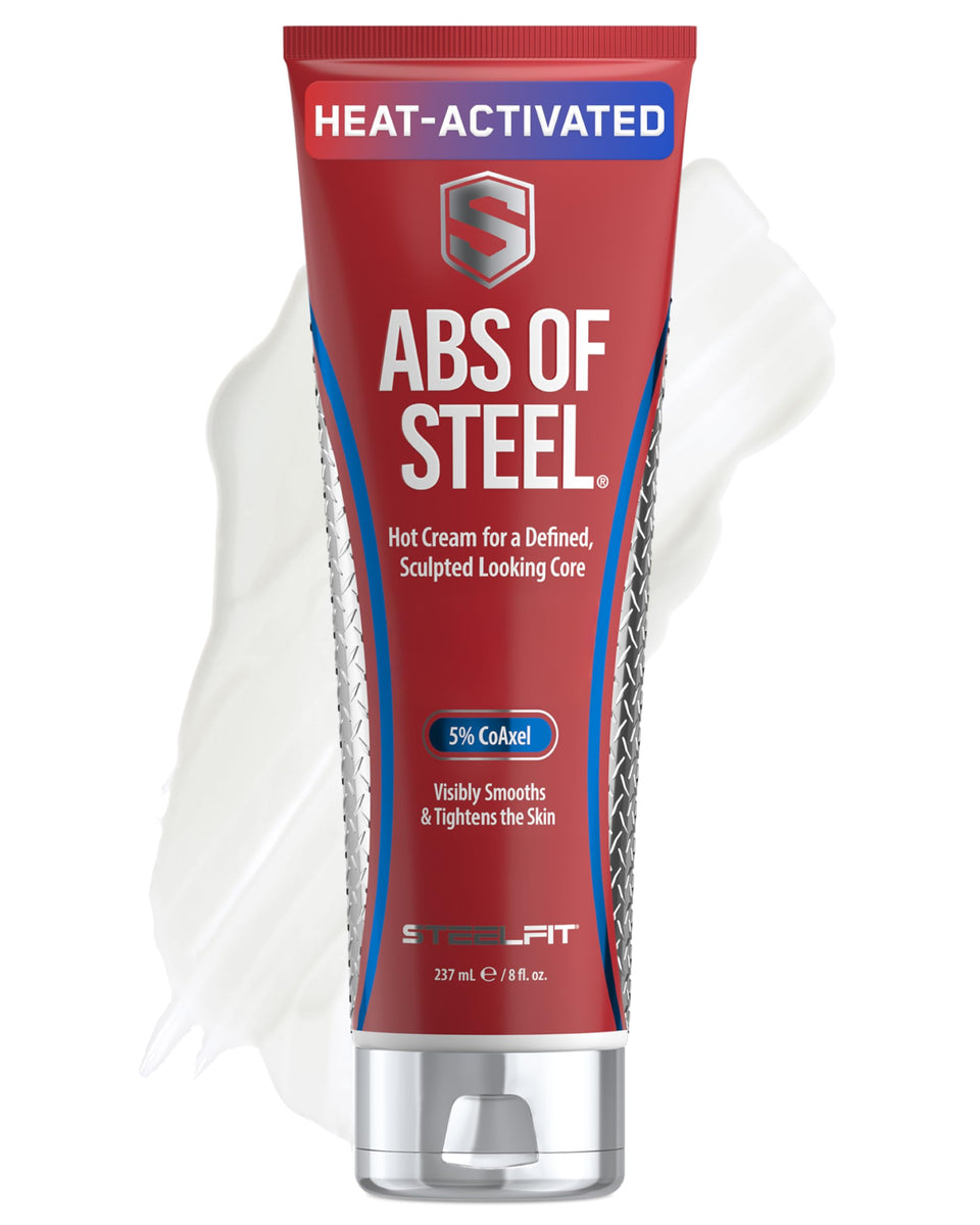 SteelFit front packaging showing 8 oz tube and brand for clear product identification