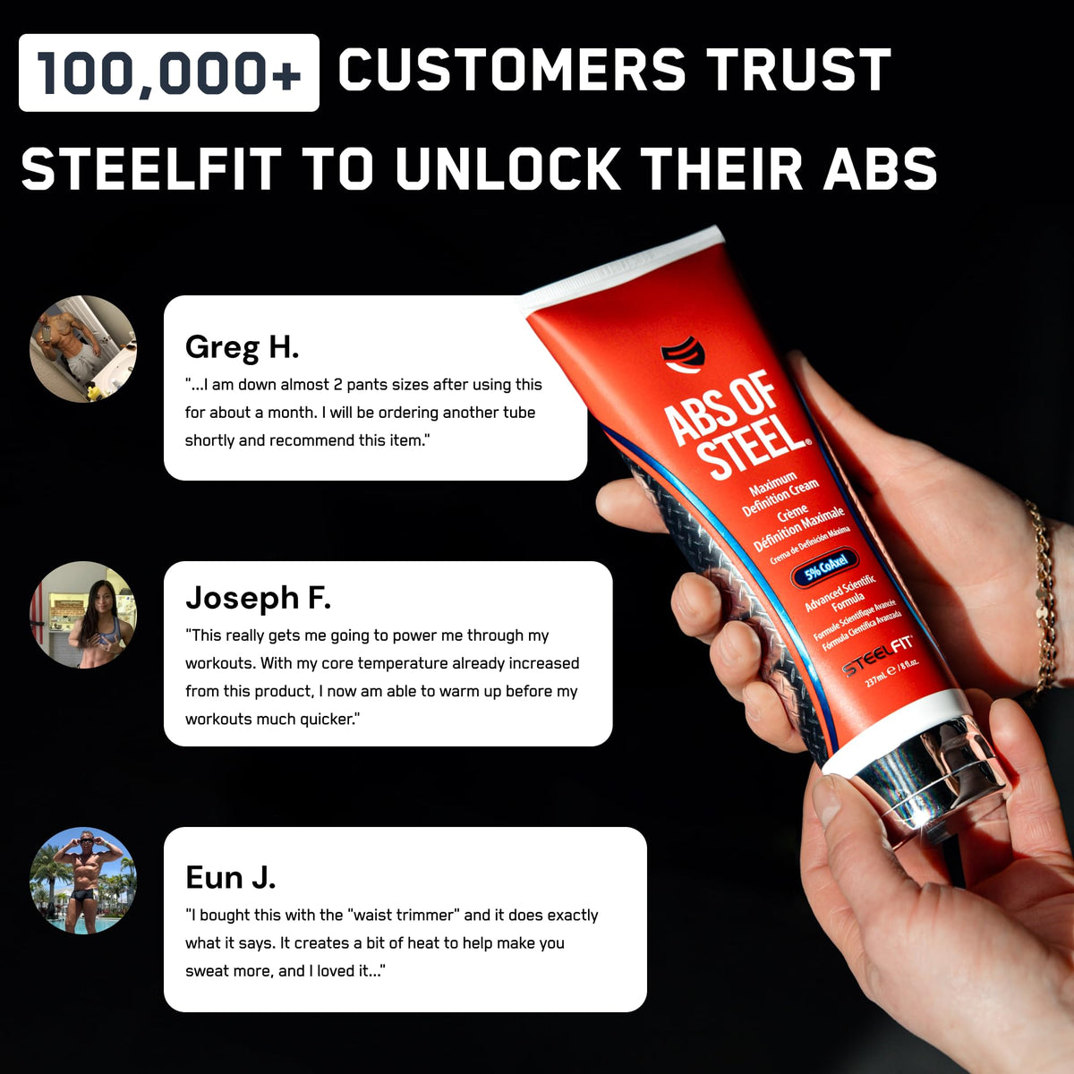 SteelFit in a gym setting with towel and water highlighting workout-friendly use