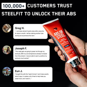 SteelFit in a gym setting with towel and water highlighting workout-friendly use